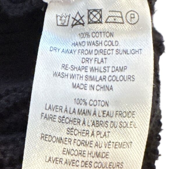 French Connection Mozart Mock Neck Black Sweater EUC Wm Sz Small - Picture 10 of 10